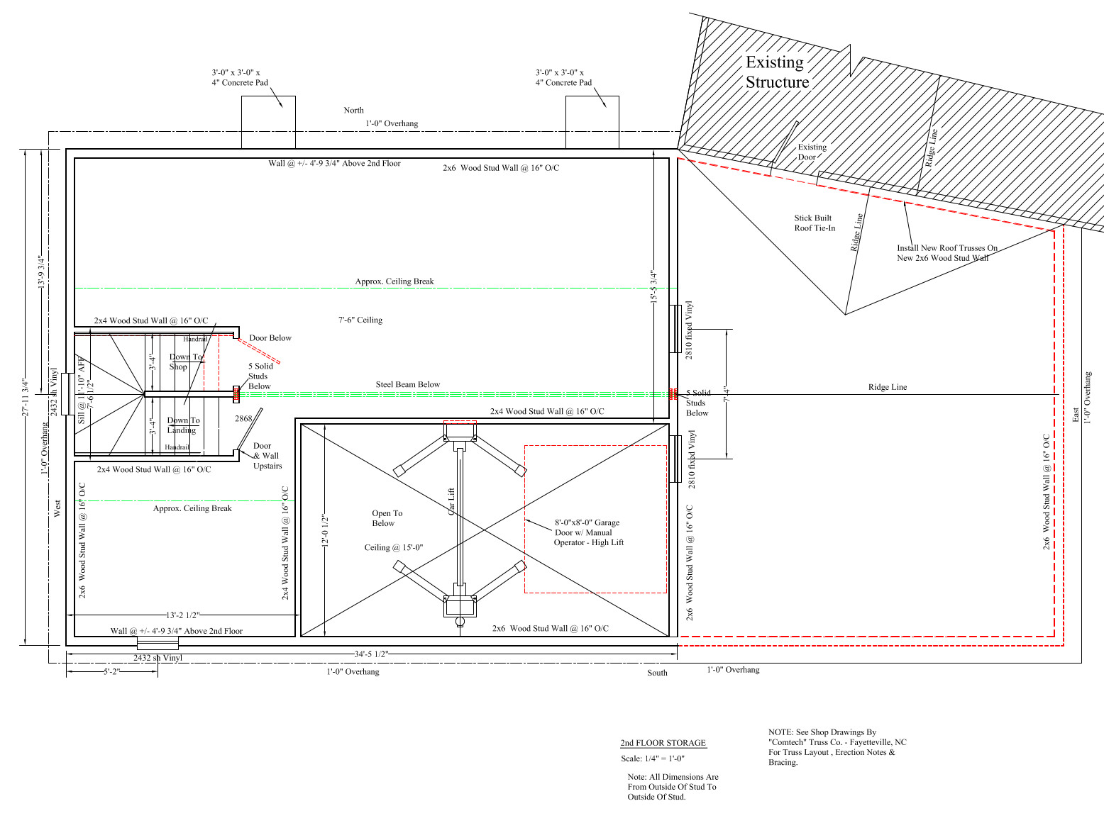 2nd Floor Layout